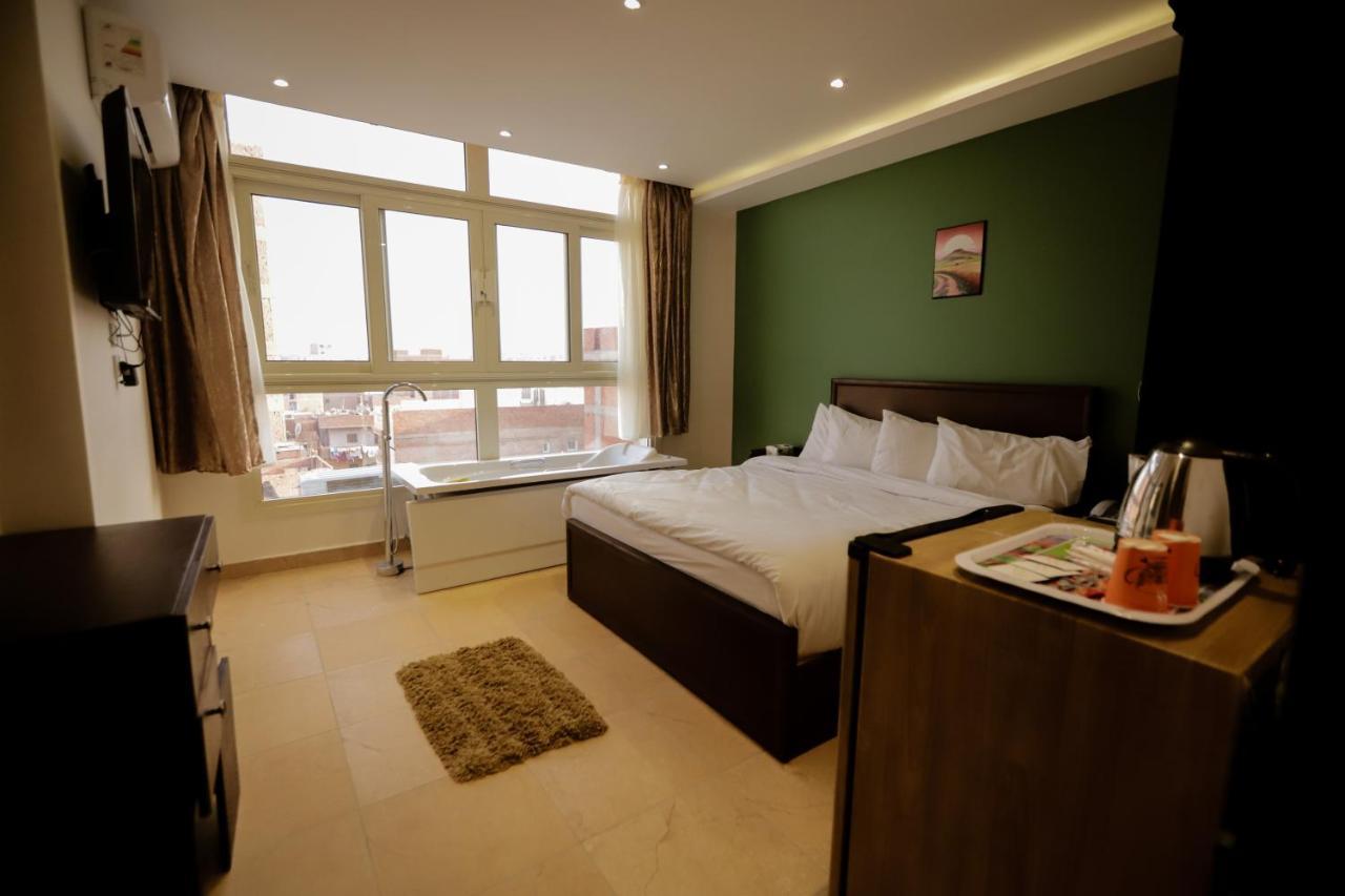 King Khafren View Inn Kafret el-Gabal Exterior foto