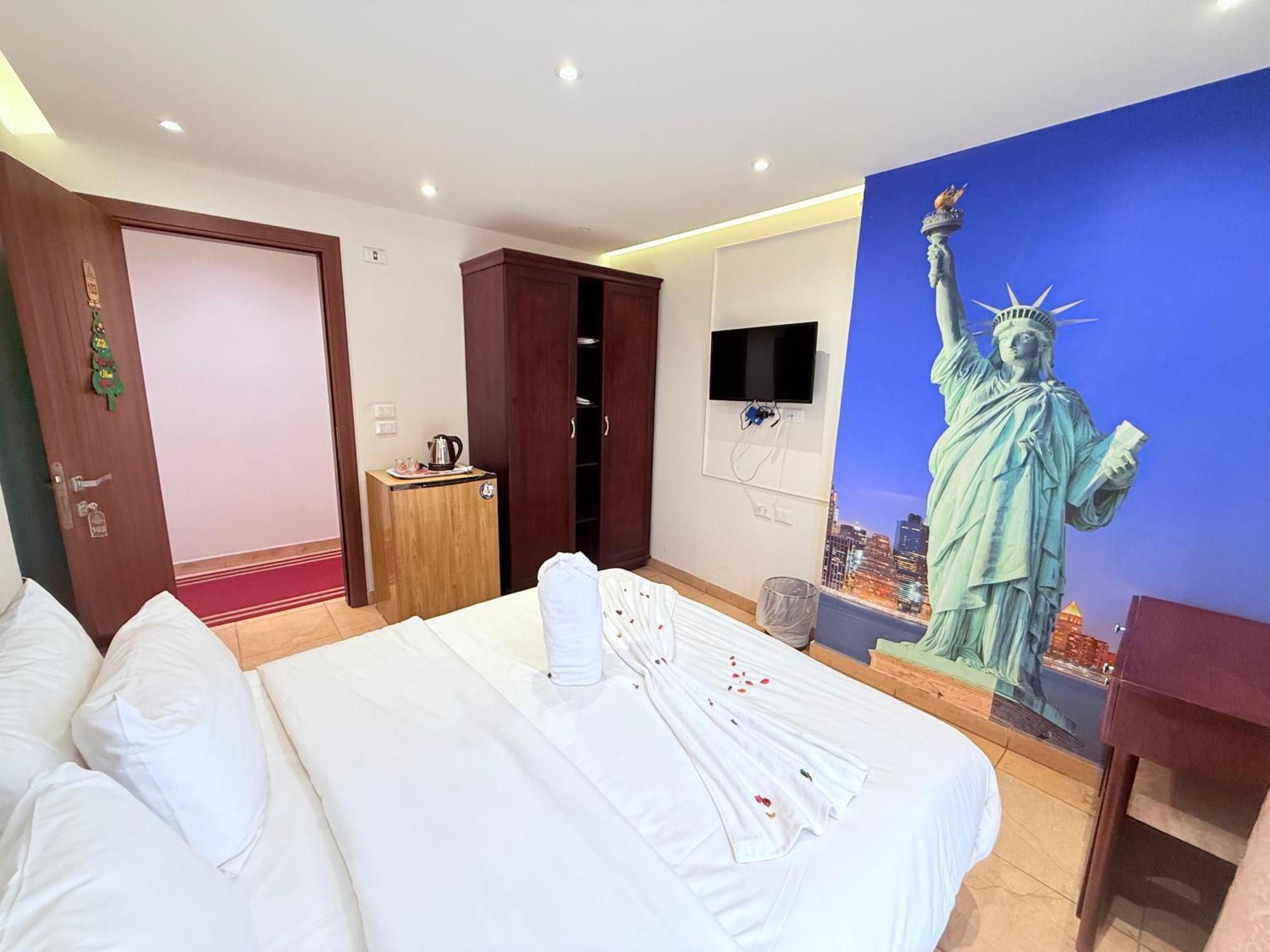 King Khafren View Inn Kafret el-Gabal Exterior foto